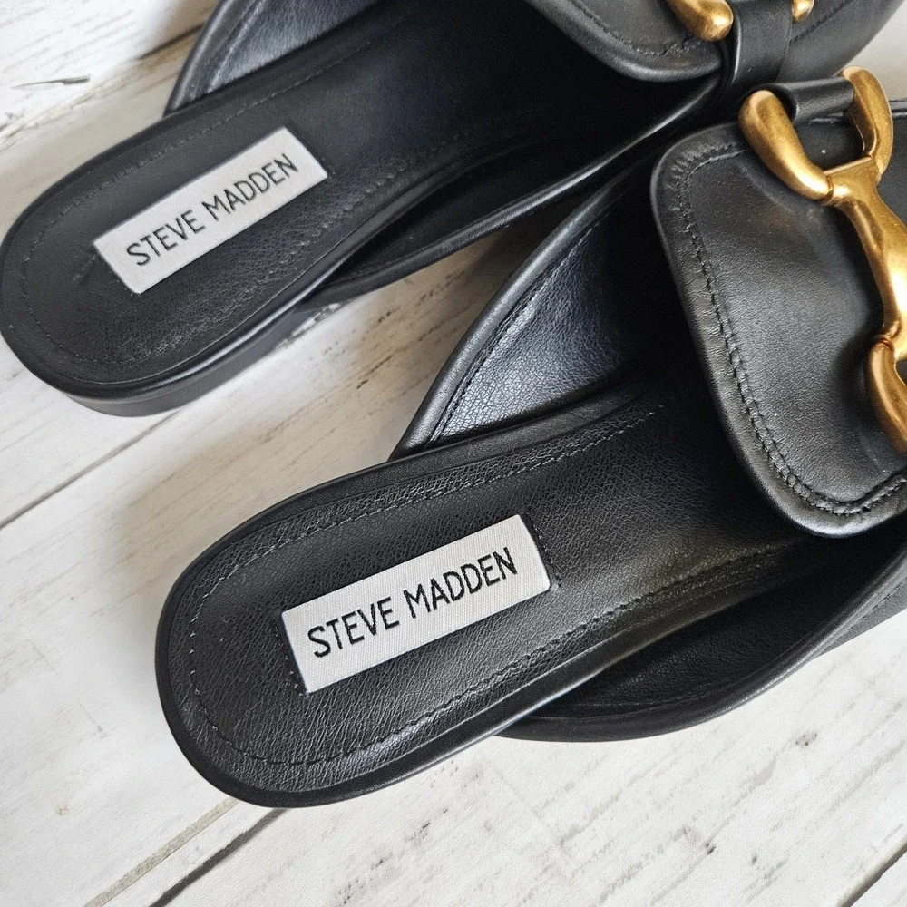 Steve Madden Fortunate Bit Mules Size 9.5 - Picture 5 of 9